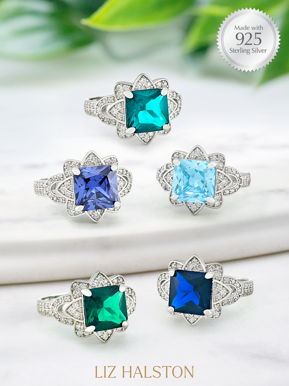 Colored Gem Collection - Mystery Ring Collection 1